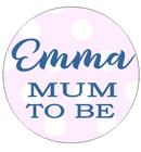 Babyshower Personalised Badge