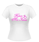 Personalised Future Mrs T-Shirt with Diamond ring