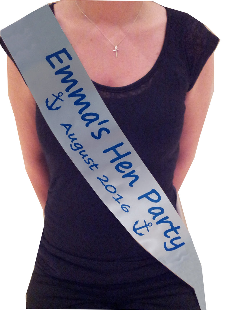 Personalised baby shower best sale sash