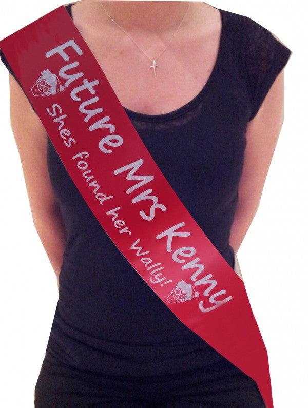 Design Your Own Sash (original font)