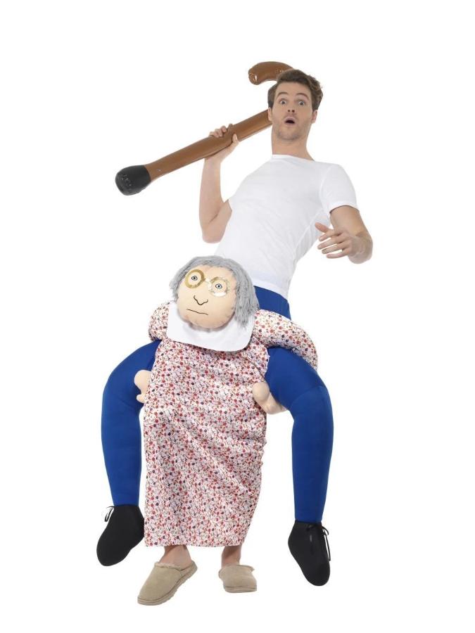 piggyback Grandma