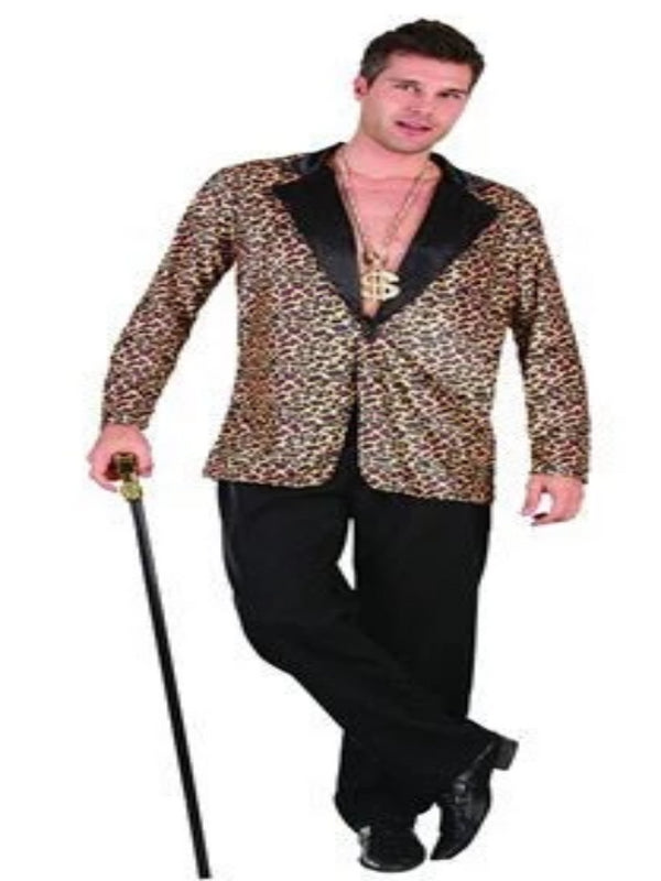 Pimp Jacket Leopard Print