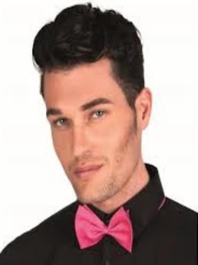 pink bow tie