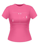 Pong 80's Theme Female Tshirt