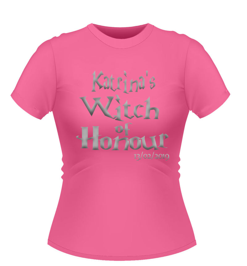 Harry Potter Theme Personalised Hen Party T-Shirt