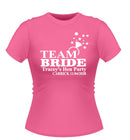 'Team Bride with Ring' Personalised Hen Party T-shirt