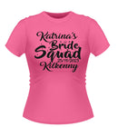 Bride Squad Personalised Hen Party Tshirt