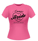 'Bride Team' Personalised Hen Party T-shirt