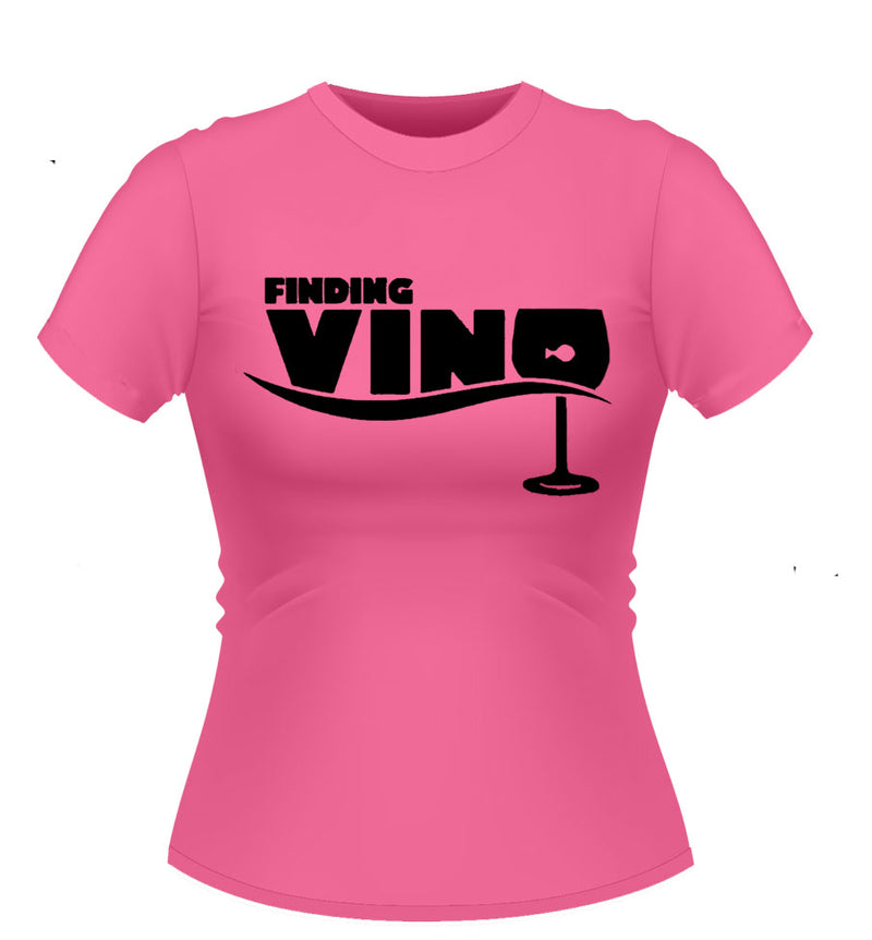 'Finding Vino!' Funny Novelty Tshirt