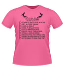 personalised 'DARE LIST' Stag Party T-shirt