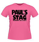 Personalised Stag Party T-shirt