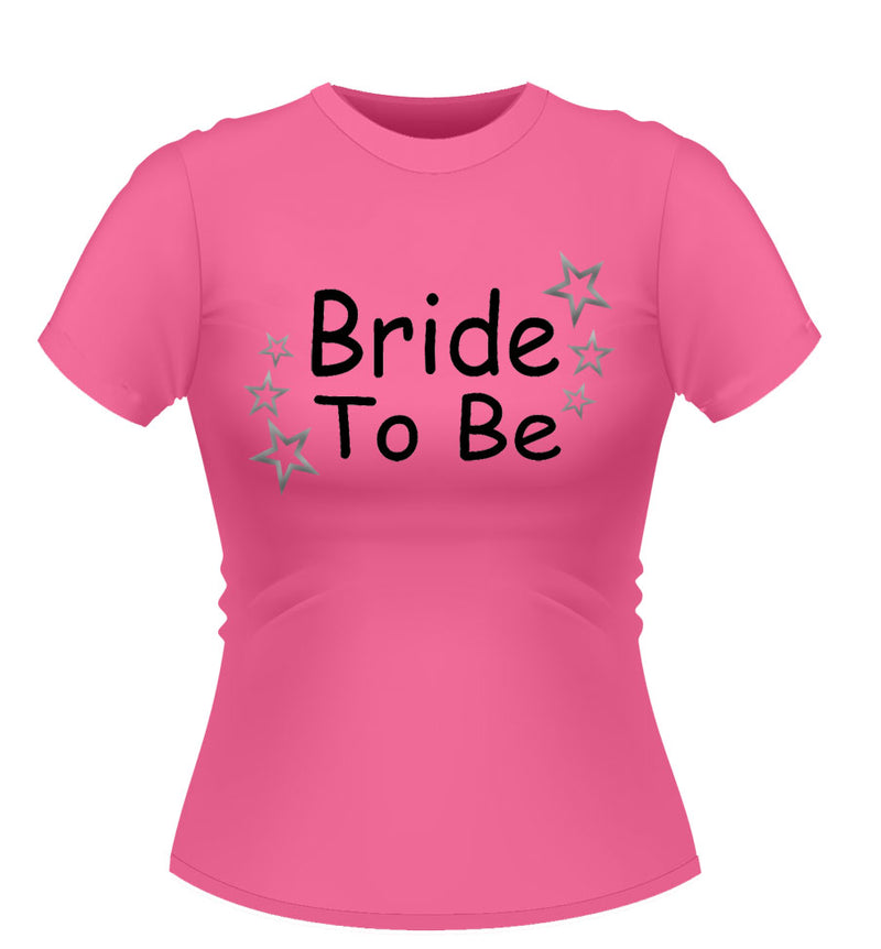 Bride to Be T-shirt with stars