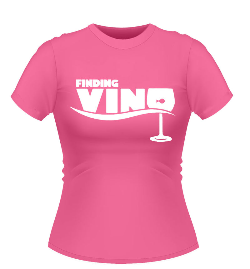 'Finding Vino!' Funny Novelty Tshirt