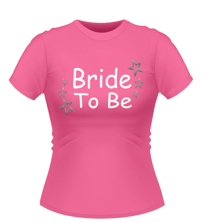 Bride to Be T-shirt with stars