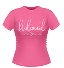 Bridesmaid Personalised Hen Party Tshirt