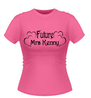'Future Mrs' Personalised Bride to Be Tshirt