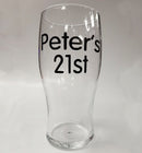 Personalised Birthday Pint Glass