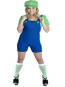 Plumbers Mate Green Luigi Costume