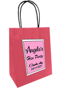 Polka Dot design personalised bag