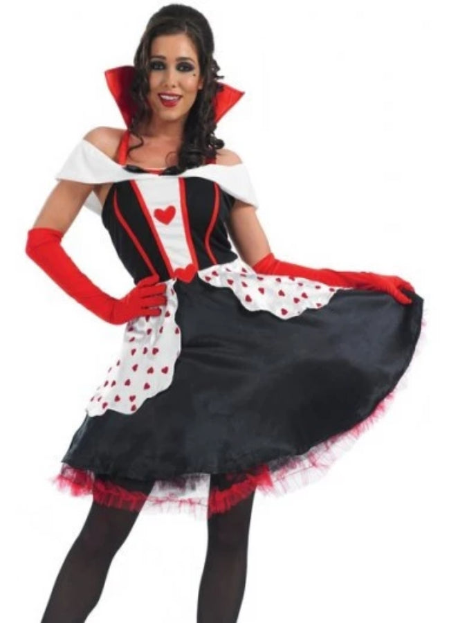 Queen Of Hearts Longer Length Costume