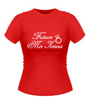 Personalised Future Mrs T-Shirt with Diamond ring