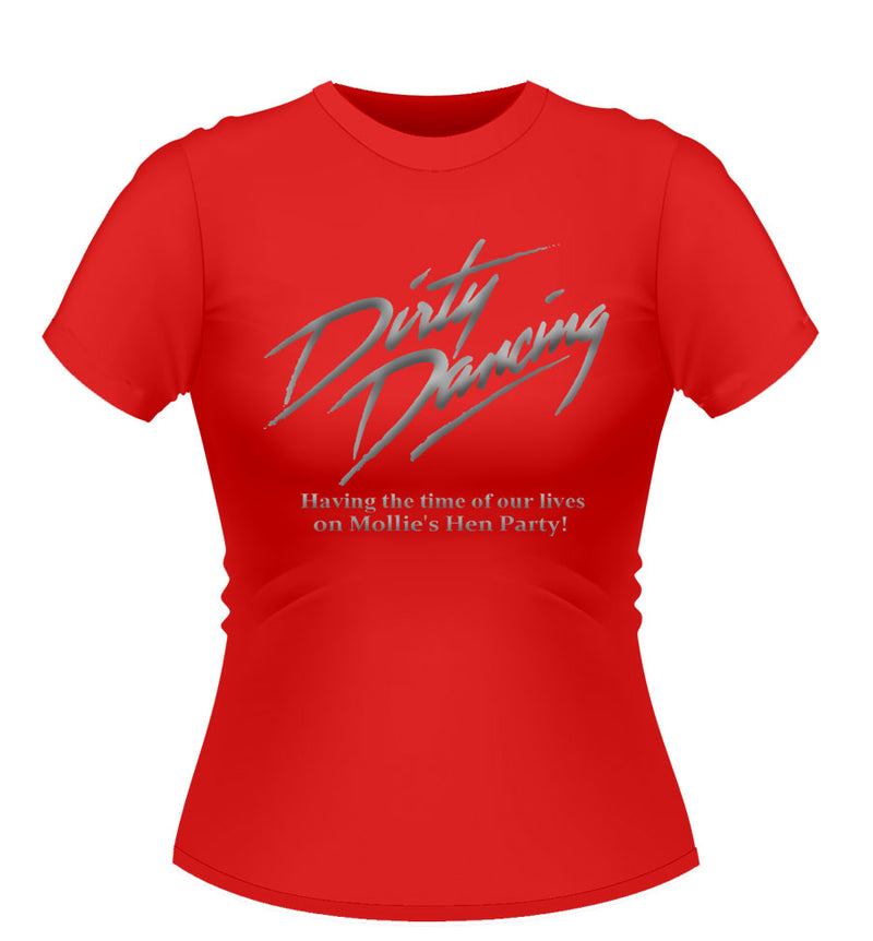 Dirty Dancing Personalised Hen Party T-Shirt