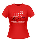 'I Do Crew' Personalised Hen Party T-shirt