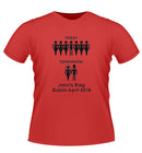Today-tomorrow' Personalised Stag Party T-shirt