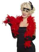 Feather Boa Red