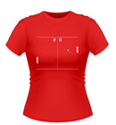 Pong 80's Theme Female Tshirt