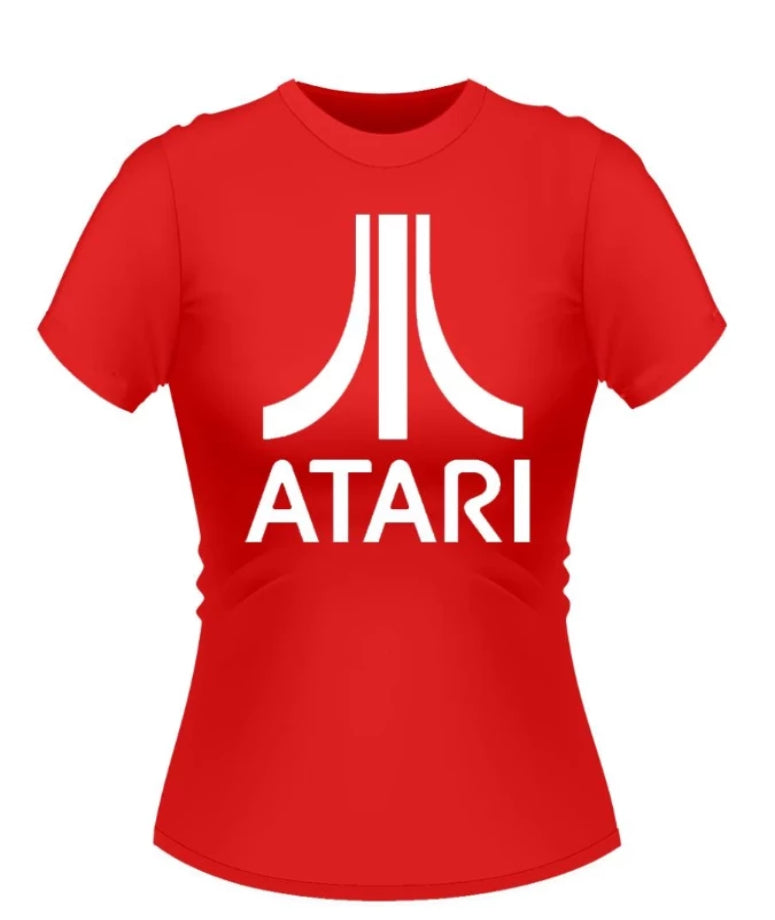 Atari 80's Theme Female Tshirt