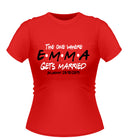 'Friends' Theme Personalised Hen Party TShirt