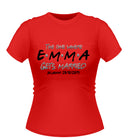 'Friends' Theme Personalised Hen Party TShirt