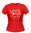'Hen Party' Personalised T-shirt