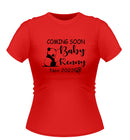 'Coming Soon' Personalised Panda design Tshirt
