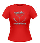 'Bling' Personalised Hen Party T-shirt