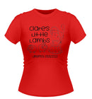 'little Lamb' Theme Personalised Hen Party Tshirt