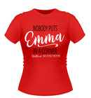 Nobody puts Baby in a Corner! Personalised Hen Party Tshirt