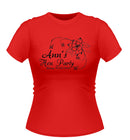 vintage flower Personalised Hen Party Tshirt
