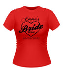 'Bride Team' Personalised Hen Party T-shirt