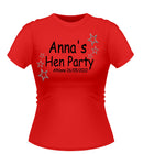 'Star' Personalised Hen Party T-shirt