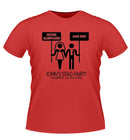 'Game Over' Funny Personalised Stag Party Tshirt