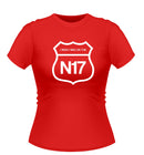 I WISH I WAS ON THE N17 Novelty Tshirt