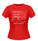'little Lamb' Theme Personalised Hen Party Tshirt