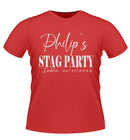Personalised Stag Party T-shirt