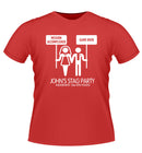 'Game Over' Funny Personalised Stag Party Tshirt