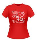 Sweet Design Personalised Hen Party T-Shirt