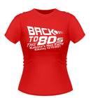 Personalised Back to the Future 80's theme Hen Party Tshirt