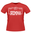 Personalised THE GROOMSMAN Stag Party Tshirt