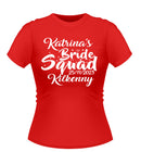 Bride Squad Personalised Hen Party Tshirt